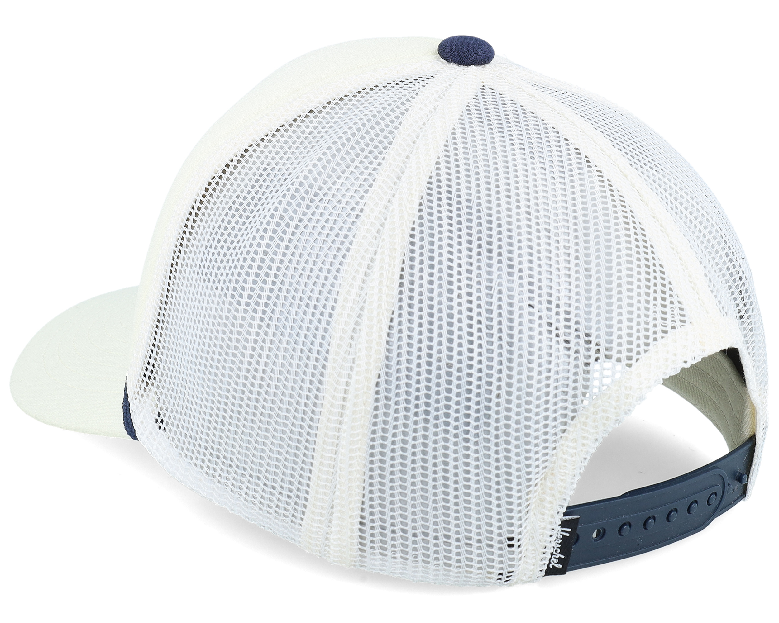 Marina Mesh Fish Cap Vintage White Trucker