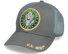 US Army Seal Mesh Back Closure Olive Trucker - U.S. Army