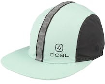 The Pacer Ultra Low Profile Cucumber/Black 5-Panel - Coal