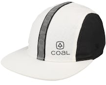 The Pacer Ultra Low Profile Off White 5-Panel - Coal