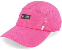 The Tempo Low Profile Neon Pink 5-Panel - Coal