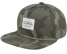 The Uniform Cap Camo Snapback - Coal