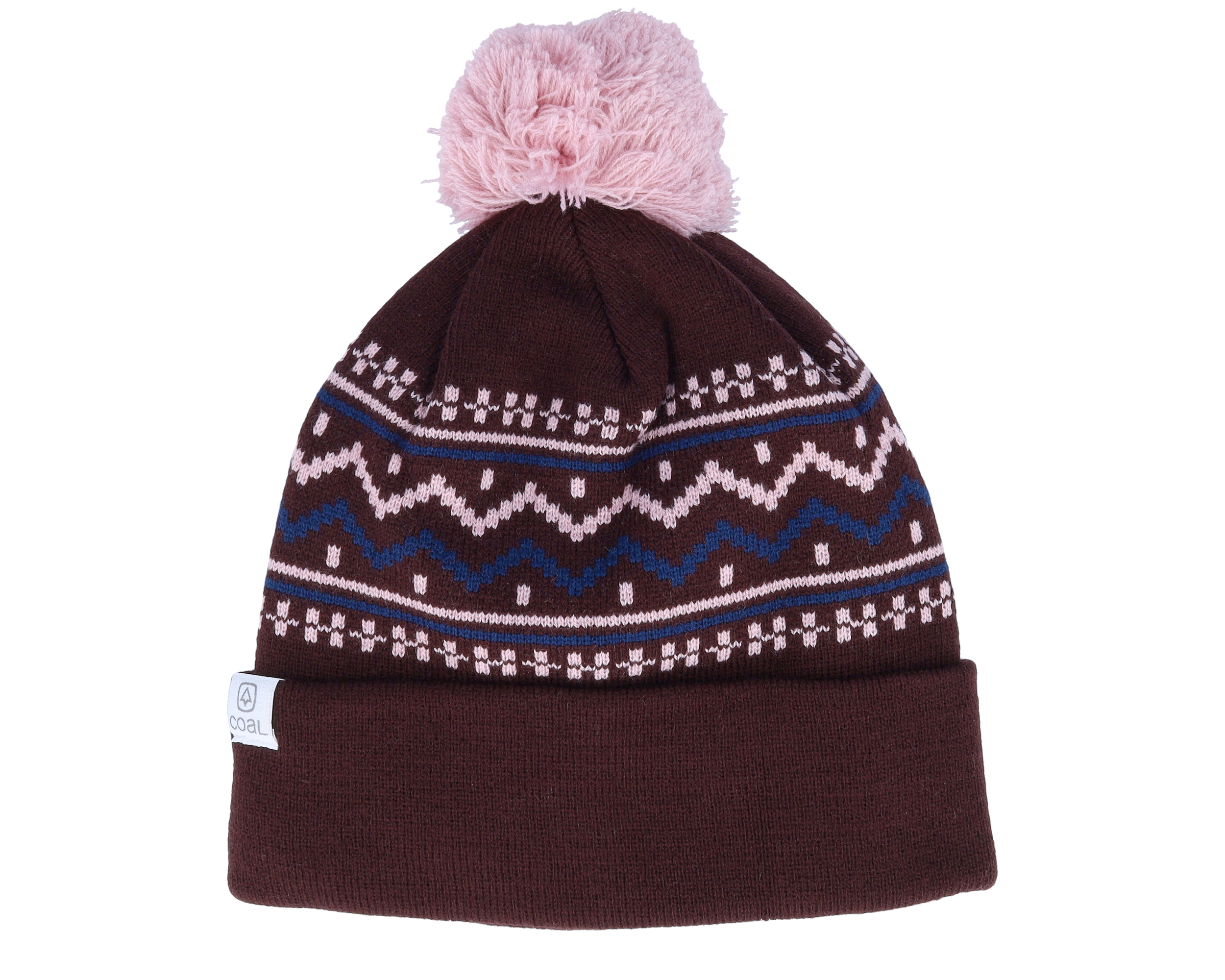 Bonnet The Fjord  Aubergine Pom - Coal