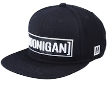 Censor Bar Hat Black Snapback - Hoonigan