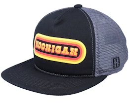 Pill Hat Black/Charcoal Trucker - Hoonigan