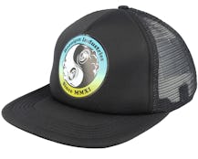 Pitted Hat Black Trucker - Hoonigan