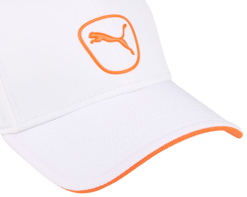 orange puma hats