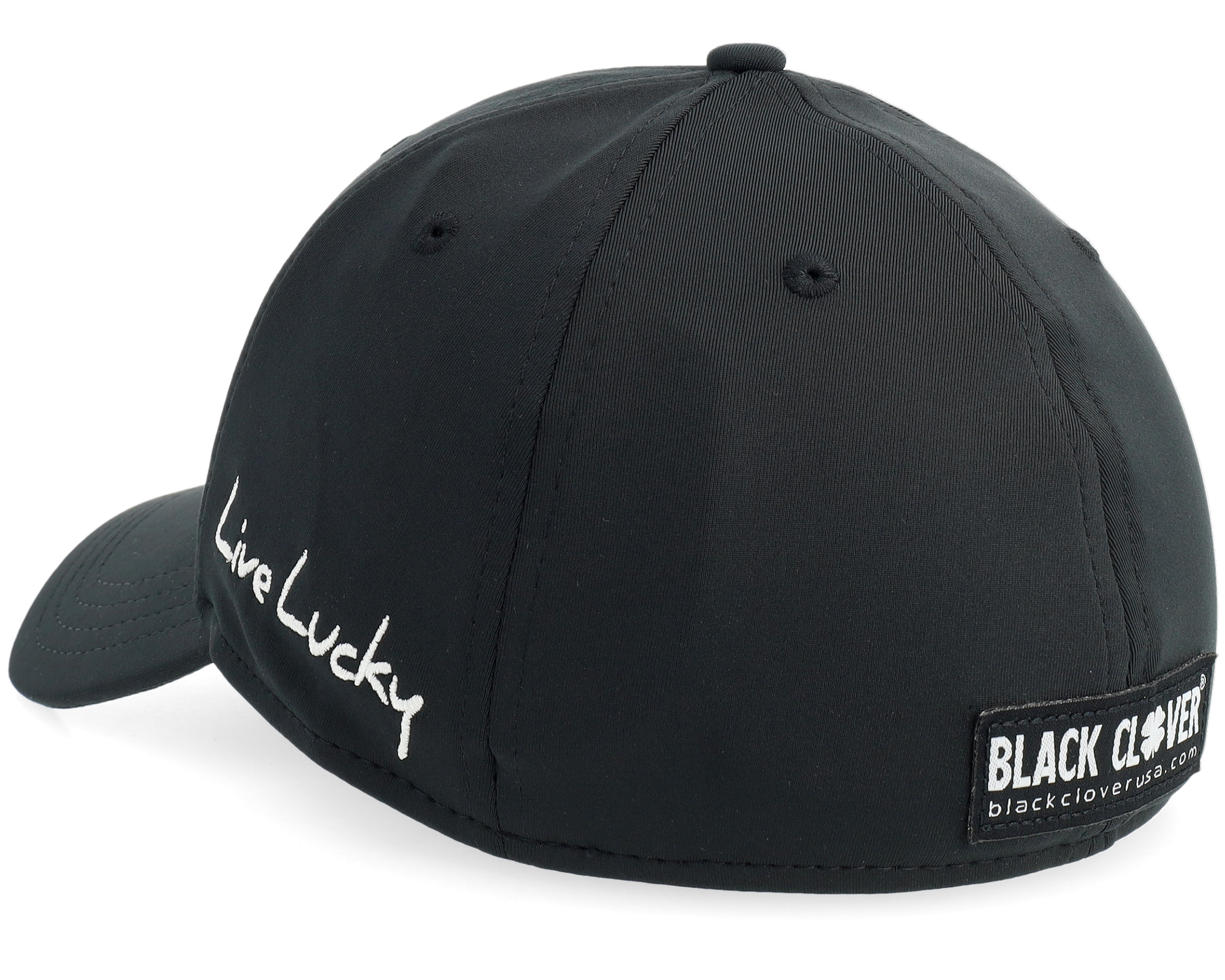 Premium Clover 2 Black/White Flexfit | Hatstoreworld.com