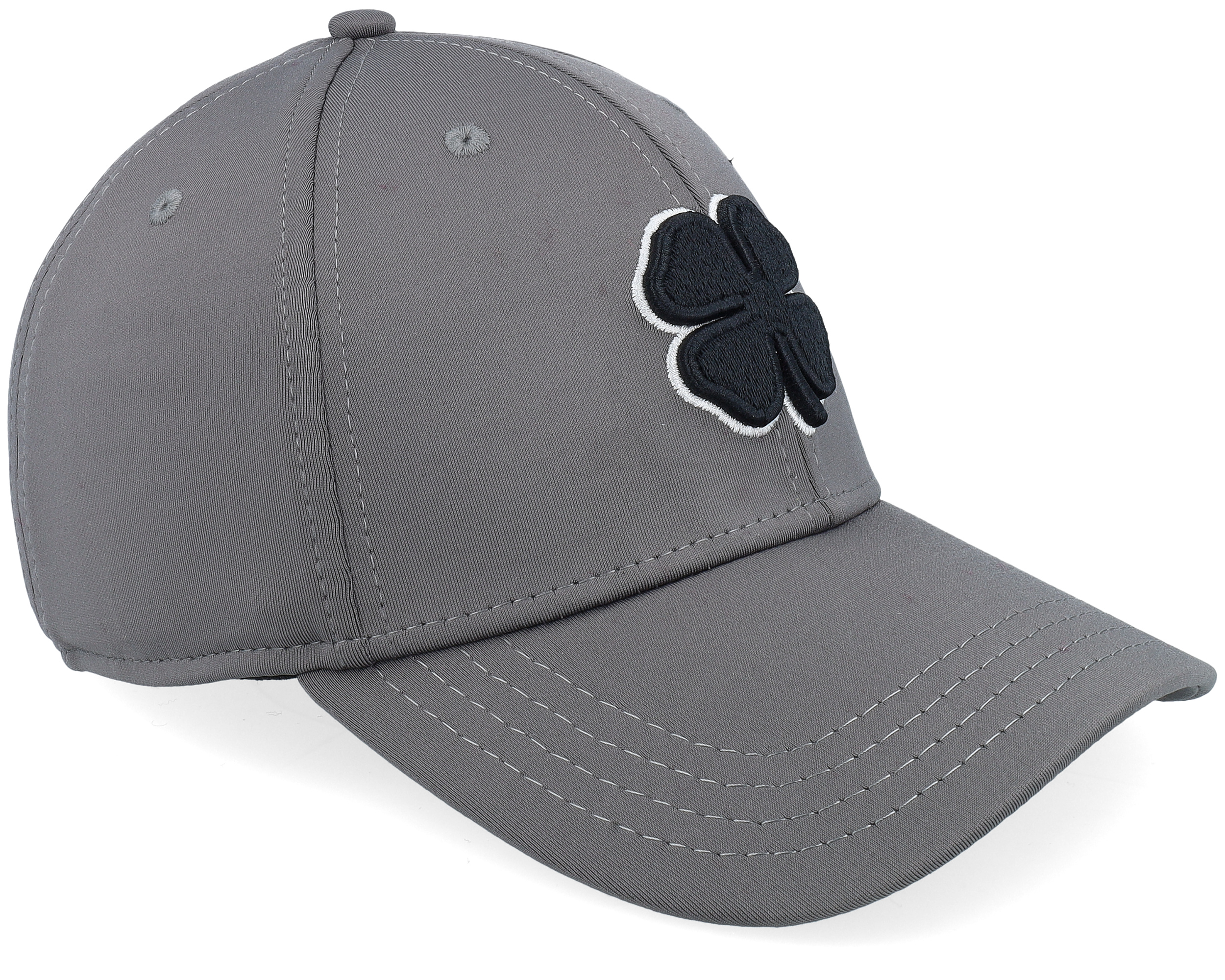 Premium Clover 22 Black White/Charcoal Flexfit | Hatstoreworld.com