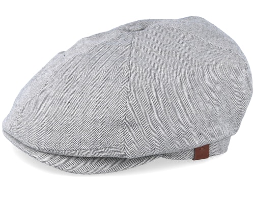 Jamaica Grey Flat Cap