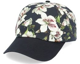 Floweries Cap Black Adjustable - Barts