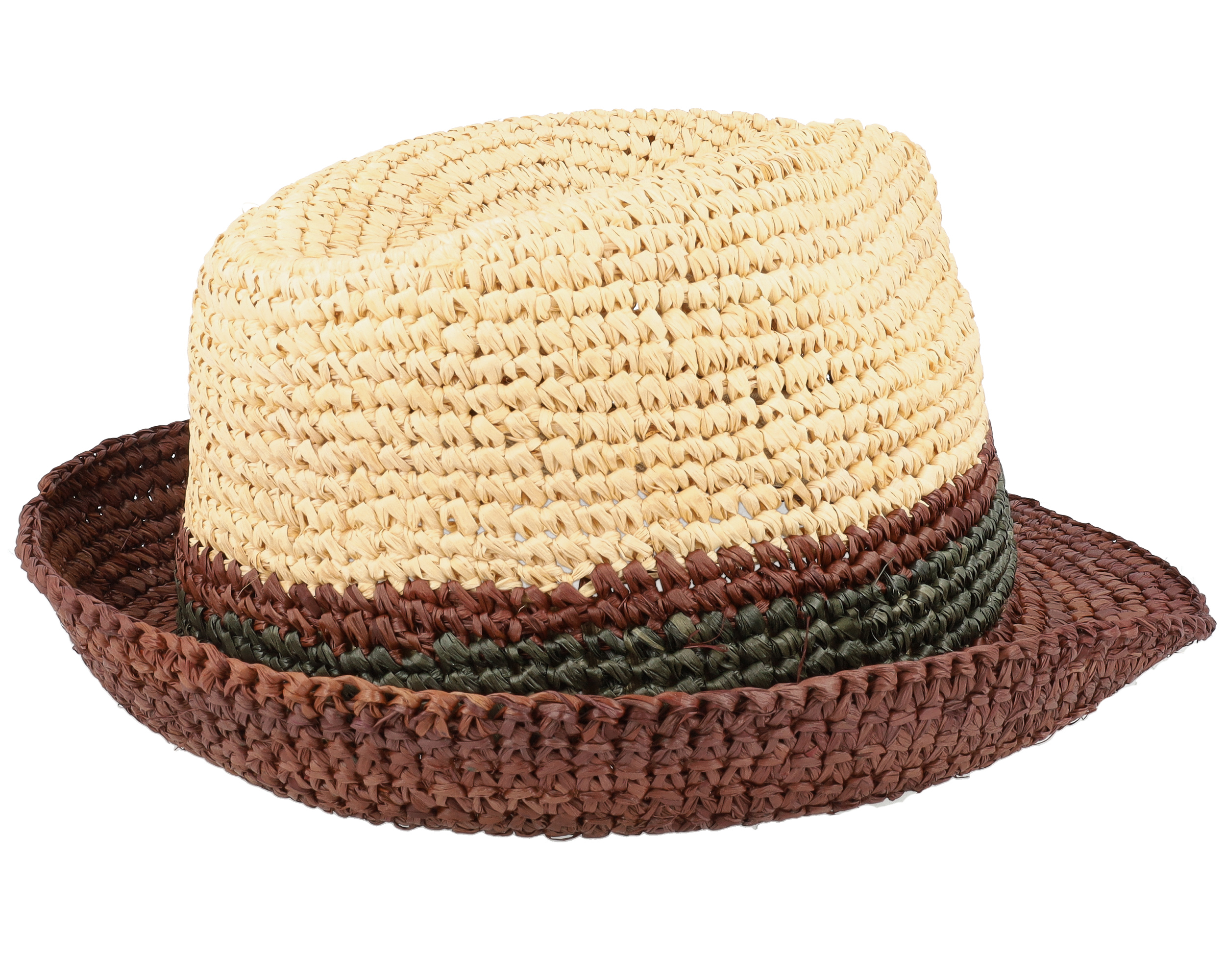 straw hat trilby