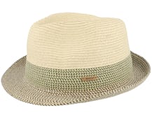 Patrol Hat Wheat Trilby Straw Hat - Barts