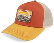 Nelsonsz Cap Copper A-Frame Trucker