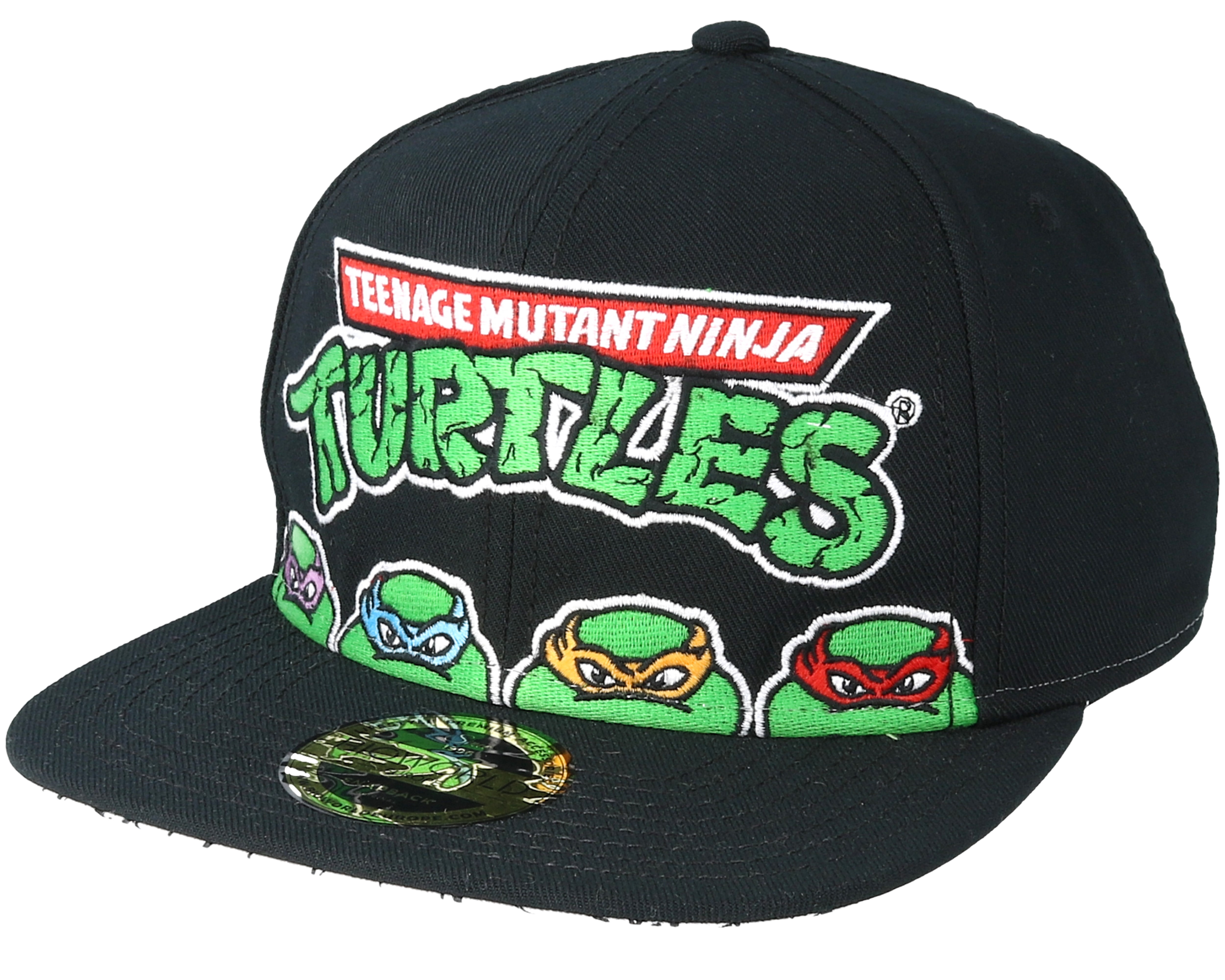 Teenage Mutant Ninja Turtles Black Snapback - Bioworld