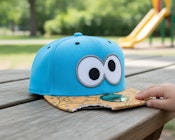 Sesame Street Cookie Bite Teal/Cookie Snapback