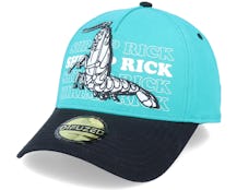 Rick & Morty Shrimp Teal/Black Adjustable - Difuzed