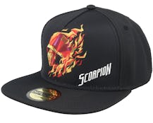 Mortal Kombat Scorpion Black Snapback - Difuzed