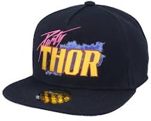 Marvel What If...? Thor Party Black Snapback - Difuzed