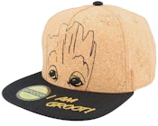 Marvel Groot Cork/Black Snapback