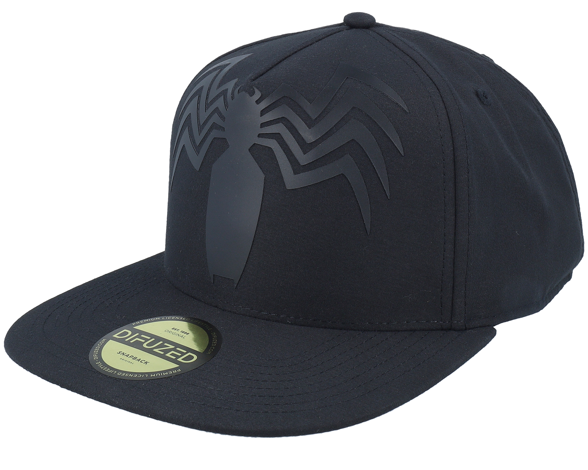 Venom Glow In The Dark Novelty Black Snapback - Difuzed