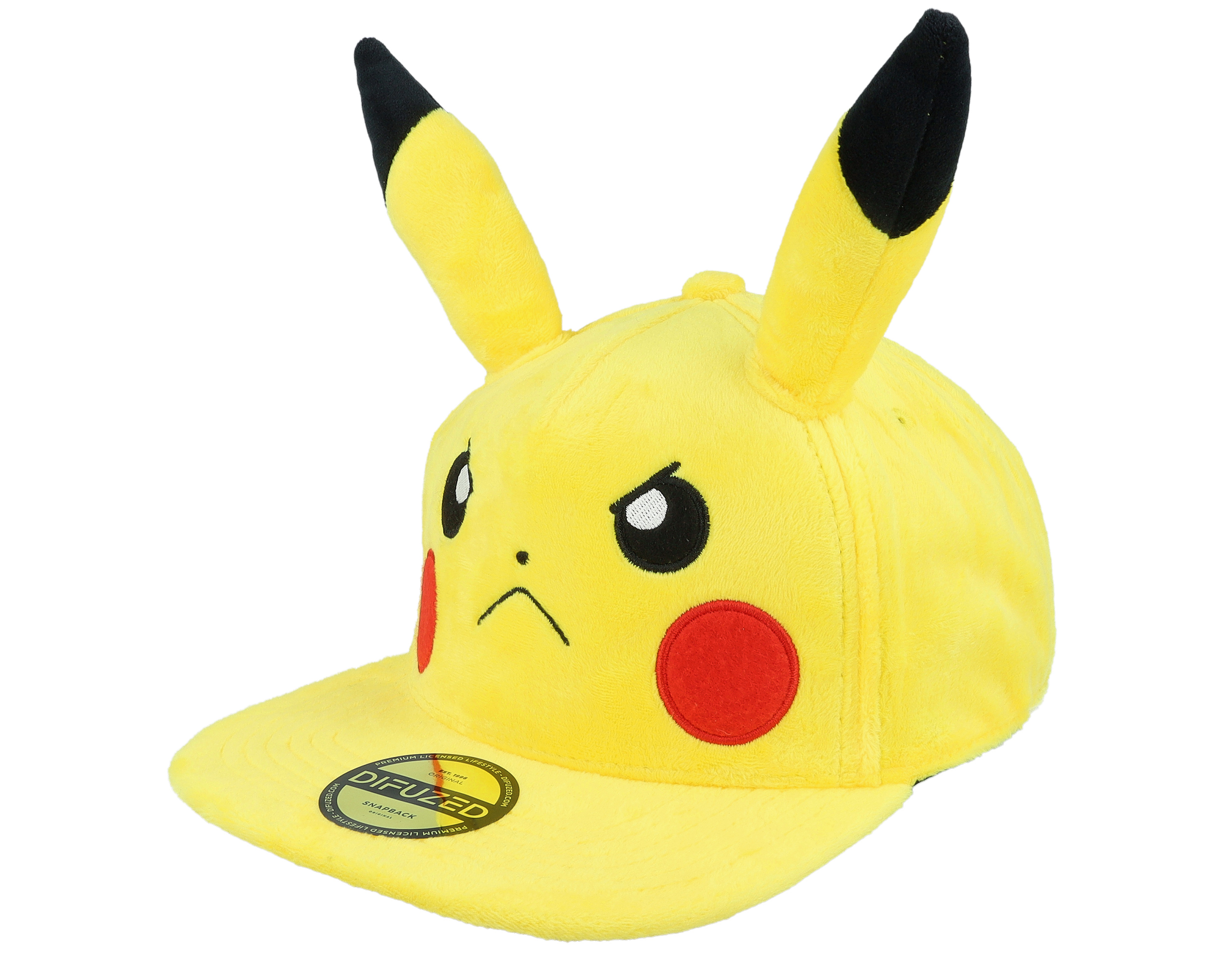Pokémon Psyduck Plush Yellow Snapback - Difuzed