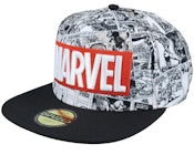 Marvel Classic Logo Grey Snapback