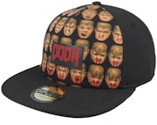 Doom Black Snapback