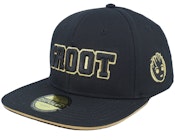 Groot Black Snapback