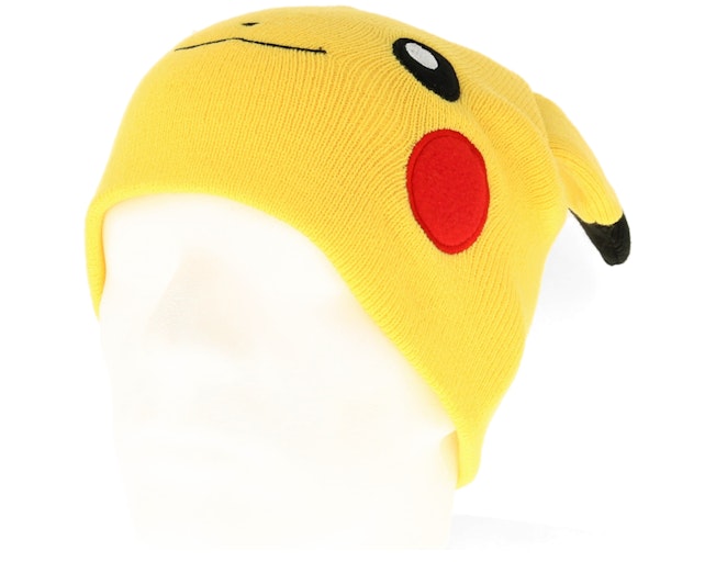 Pokémon Pikachu With Yellow Beanie - Bioworld huer - Hatstore.dk