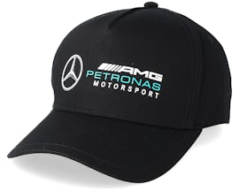 Racer Cap Black Adjustable - Mercedes