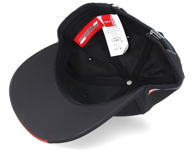 Scuderia Ferrari Scudetto Black/Carbon Adjustable - Formula One caps ...