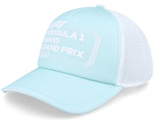 F1 Fw Pastel Miami Baby Blue Trucker - Formula One