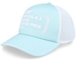 F1 Fw Pastel Miami Baby Blue Trucker - Formula One