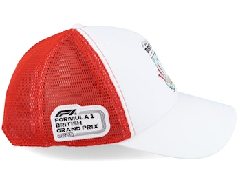 F1 British GP Race Special Silverstone White/Red Trucker