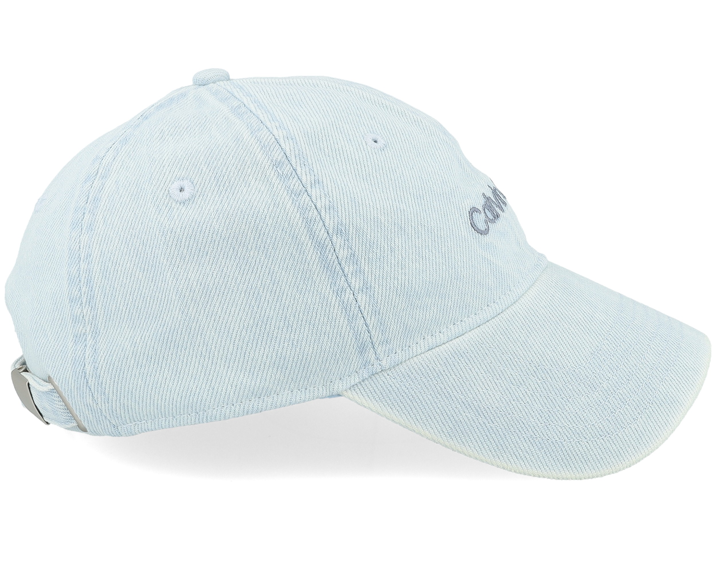 Ttlcs Embrdry Denim Bs Light Wash Denim Dad Cap Calvin Klein
