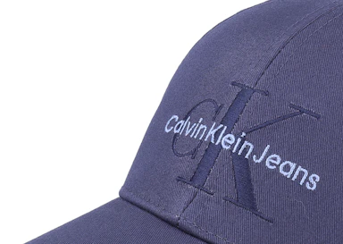 Monogram Cap Blue Adjustable