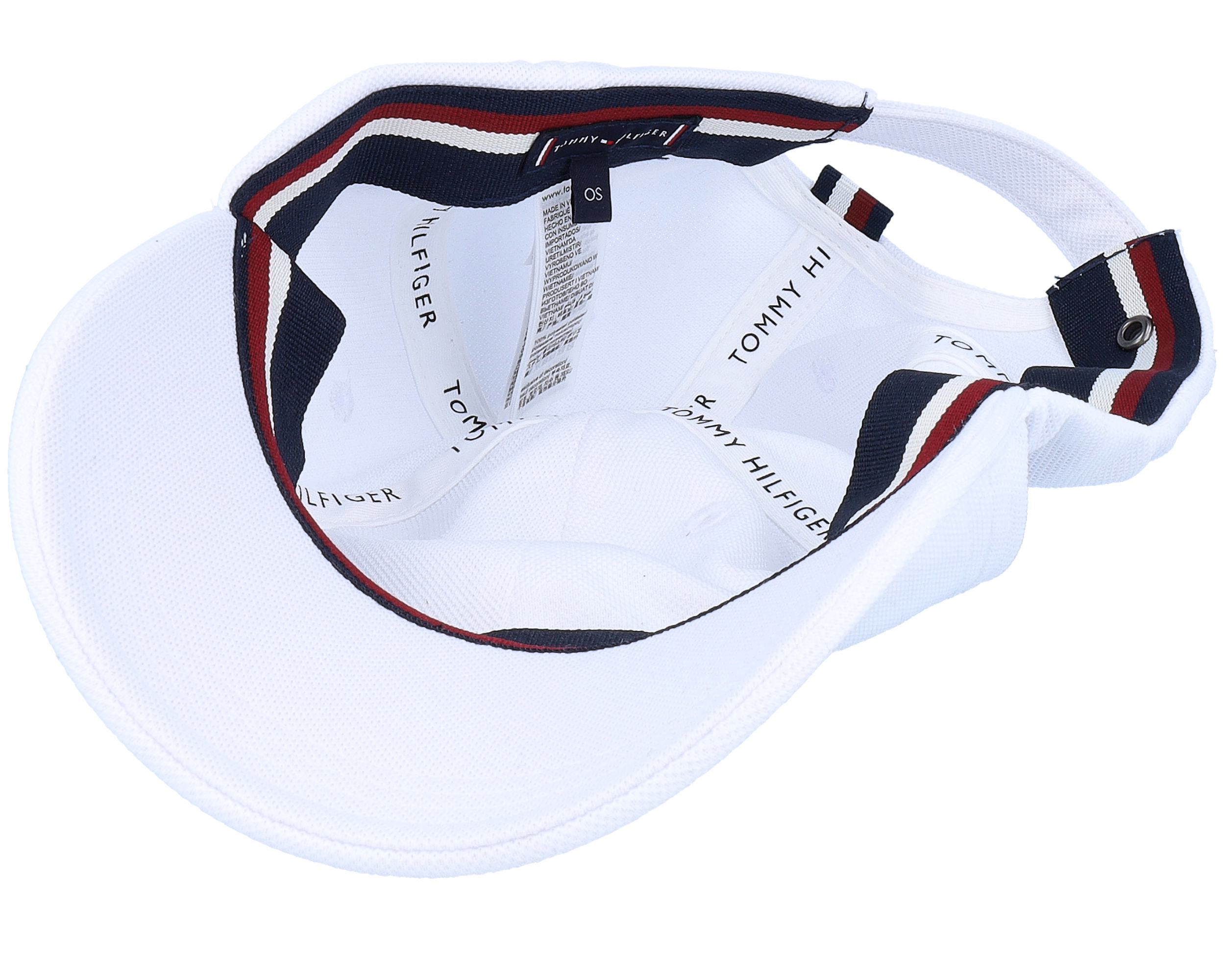 海外限定   キャップ 1985 PIQUE SOFT 6 PANEL CAP 1985 Pique Soft 6 Panel Cap White Dad Cap - Tommy Hilfiger