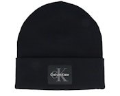 Monologo Patch Beanie Black Cuff
