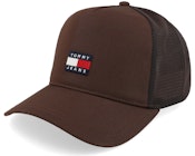 Heritage Cap Rich Brown A-Frame Trucker