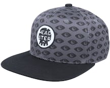 Kids Opposites Attract Deep Charcoal Snapback - Headster