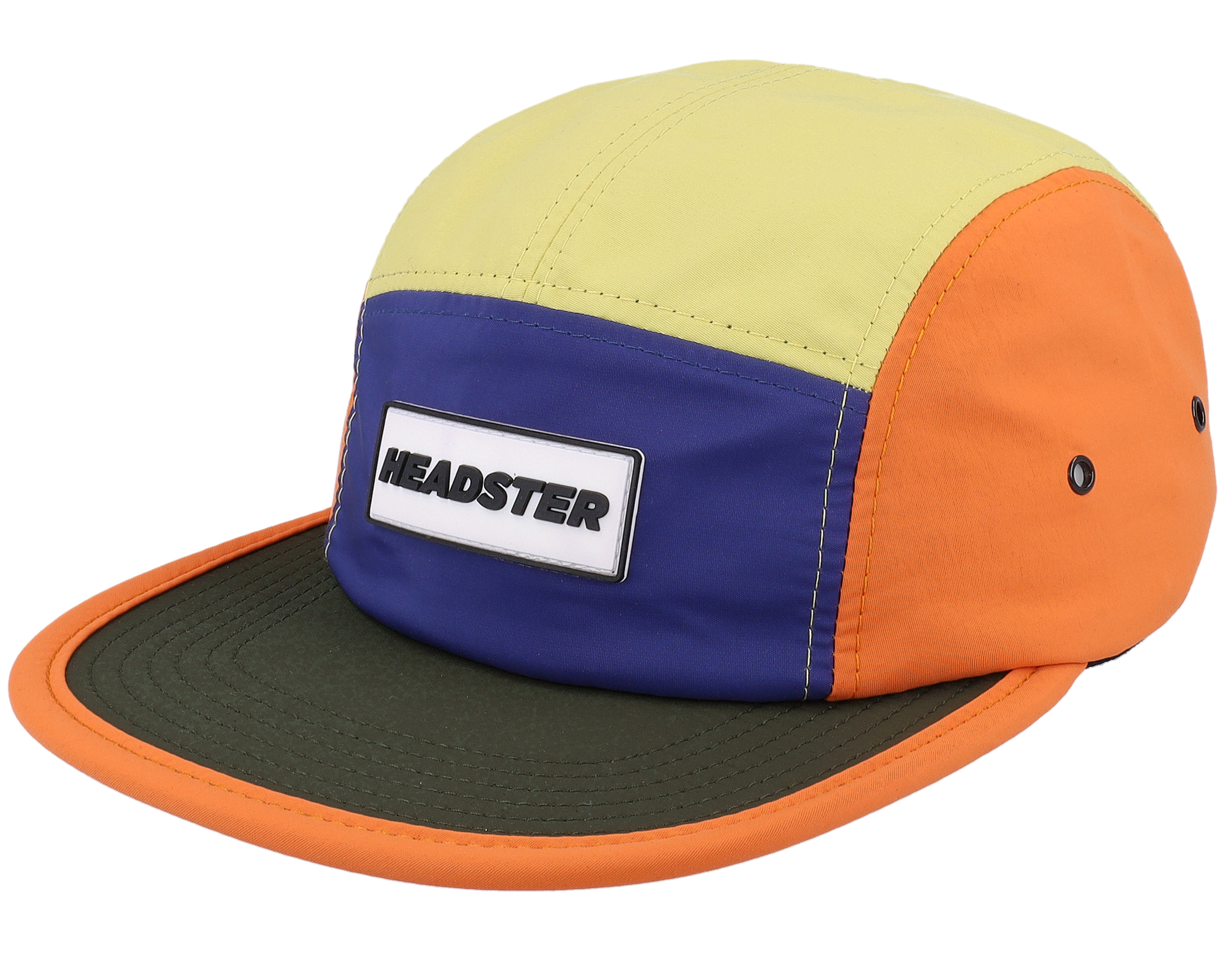 orange 5 panel hat