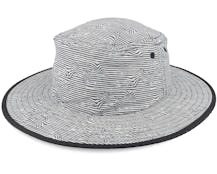 Kids Lineup Boonie Hat White/Black Sun Hat - Headster