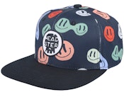 Kids Peppy Black Snapback