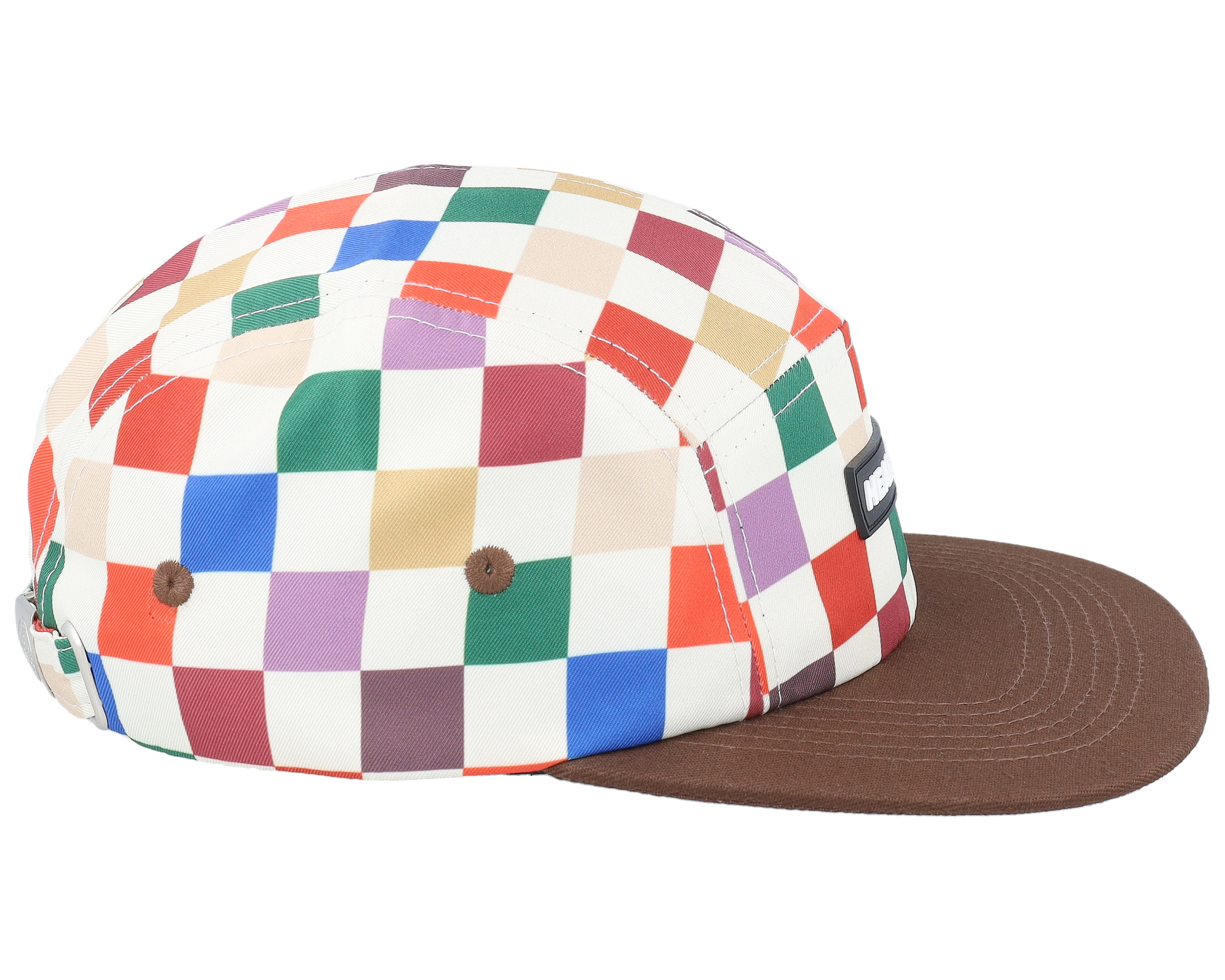 Kids Colorburst Pale Beige 5-Panel - Headster