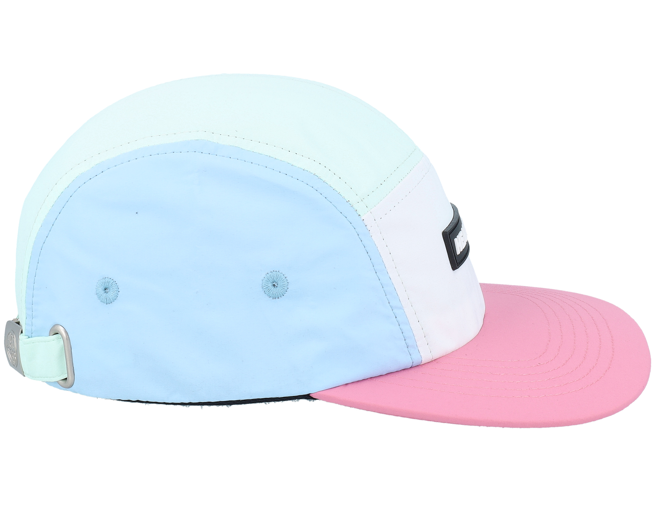 HELLO■90s Palm Tree Relaxed Fit 5Panel Cap_Magenta Pink Triangle Headwear Miami 5 Panel Hat VTG 90s neon pink