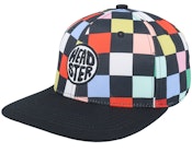 Kids Colorburst Black Snapback