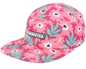 Kids Dizzy Garden Fuchsia 5-Panel