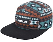Kids South West Pattern/Black 5-Panel