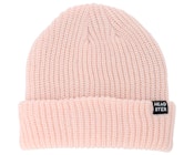 Kids Minimal Beanie Pink Marshmallow Cuff